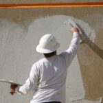 applying exterior wall coatings